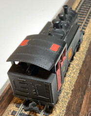 Vintage Lima Italy HO Canadian National 47 0-4-0 Locomotive Black Loose Tested