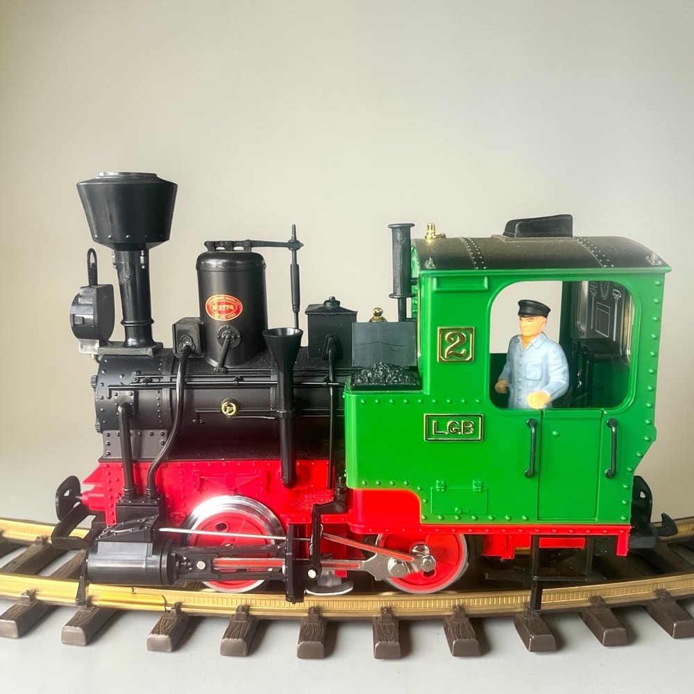 LGB Stainz 2020 G Gauge Steam Locomotive DC Analog 2-Rail Light Tested & Working