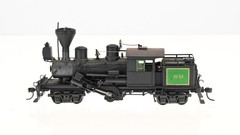 United Scale Models PFM Brass 25 Ton Shay HO scale