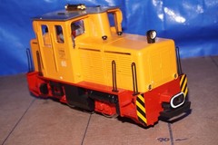 LGB 2060H Diesel Locomotive Schoema CFL 150 Yellow With Horn + OVP