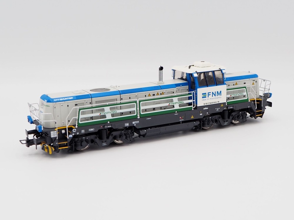 Rivarossi HR2924 HO Scale Diesel Locomotive Effishunter 1000 FNM/Trenord Livery