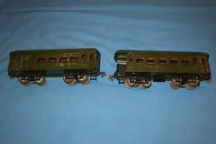 IVES Standard Gauge Set #700 with #3241 Electric Loco & #184 & #186 Passenger