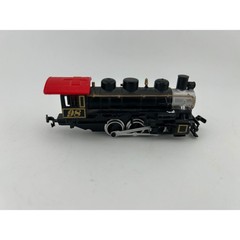 Maisto Model Train Engine Black Red 98