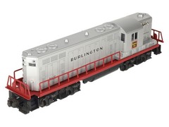 Lionel 2328 Vintage O Burlington GP-7 Powered EMD Diesel Locomotive