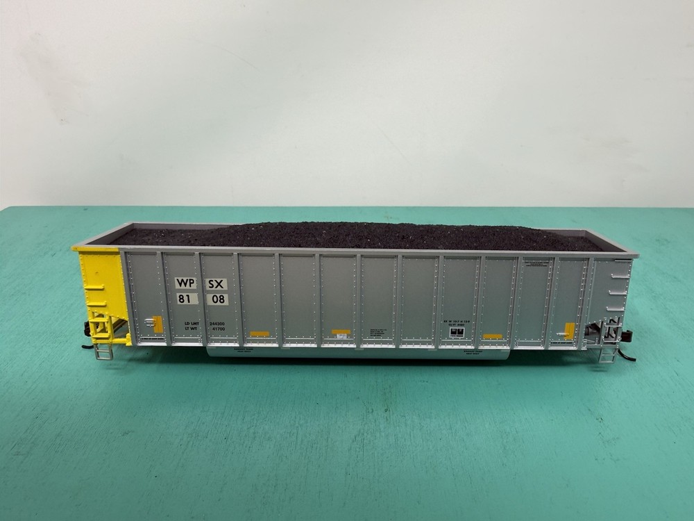 Atlas HO – TM Aluminum Coal Gondola – Missing Trucks/Package – WPSX