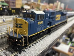 ATHEARN GENESIS HO DCC&SOUND SD80AC CSX # 4600 TSUNAMI2