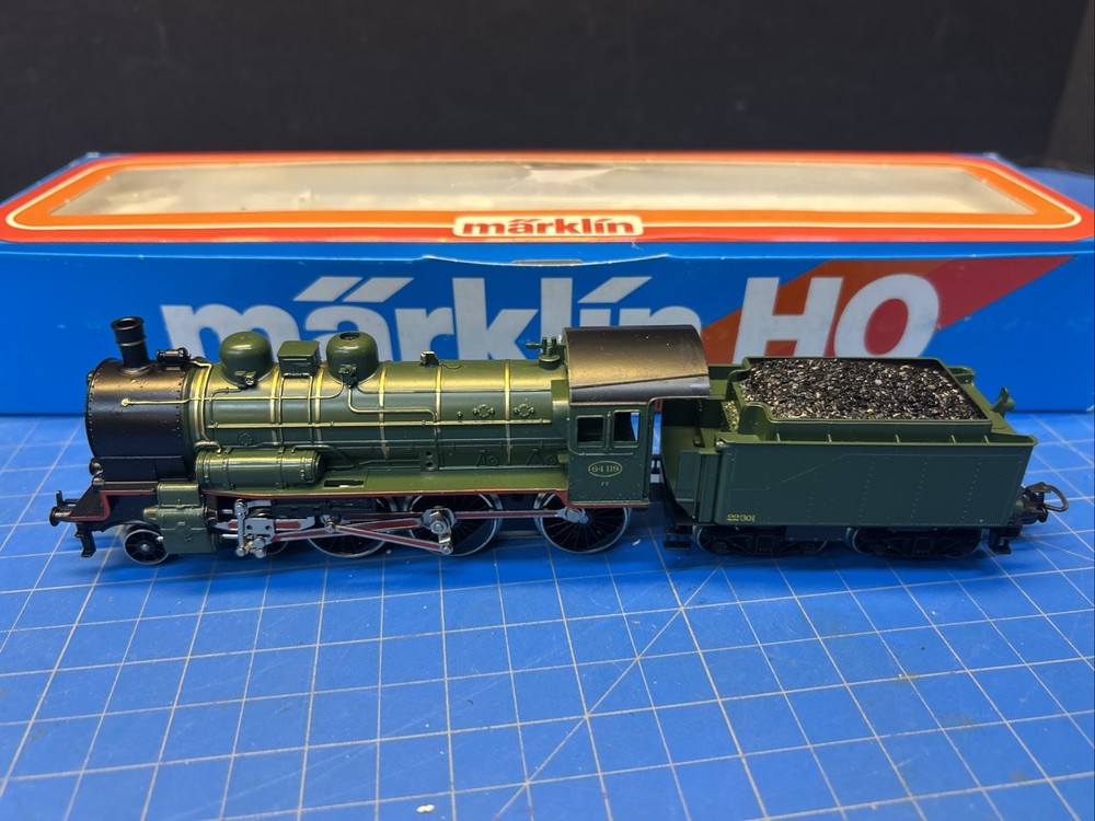 Marklin 3-Rail HO/OO 3086 Metal Steam Loco 4-6-0 & Tender Beautiful