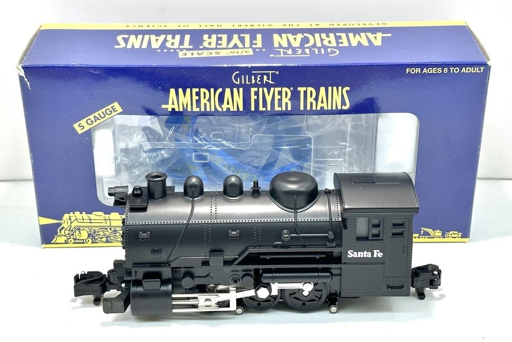 American Flyer 6-48040 S Gauge Santa Fe Dockside Steam Switcher #2174 NIB