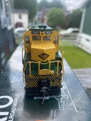 Kato SD45 Reading #7601 NOS HO custom number boards complete, Conrail