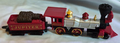 Vintage Jupiter No. 60 Steam Locomotive & Coal Tender Train Set 651-653