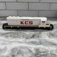 KCS #678 Diesel Locomotive Shell/Model Train White Kansas City Southern HO Scale