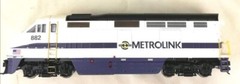 NOS Athearn HO Scale Metrolink F59 PHI 882 2624 DCC Quick-Plug