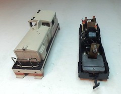Lima HO Scale Diesel Switcher/Caboose GSL #98/100 – Hand Painted – Italy (DL068)