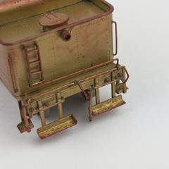 Westside Model Co, Sierra #24, Ho Scale Brass Sierra Railroad Tender Ex