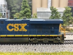 HO Athearn Genesis CSX ES44DC #5245 Tsunami2 DCC/Sound Keep Alive Weathered