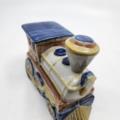 Vintage 1985 Louisville Stoneware Locomotive Train 5.5″ L 4″ H 2.5″ W Pre-owned