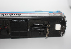 Atlas HO Amtrak AEM-7 Phase III Paint Scheme #911 – Runs Lights Digitrax – READ