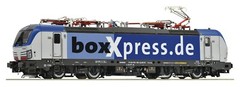 ROCO 71951 193 833-1 BoxXpress.de White/Blue Livery, Gray Frame DCC SOUND