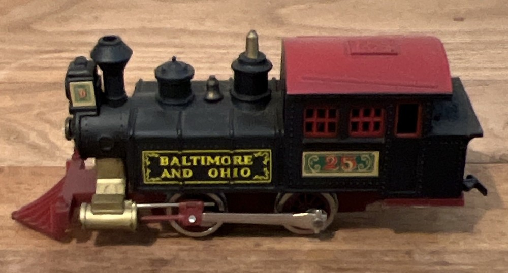 Life-Like 0-4-0T Teakettle Steam Locomotive ~ BALTIMORE & OHIO ~ Train Railroad