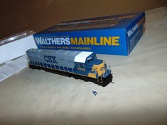 WALTHERS MAINLINE HO 910-20370 CSX SD50 DIESEL WITH DCC AND SOUND – BRAND NEW