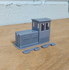On18 DIESEL LOCO kit #5. For the Kato 11-109 chassis. RESIN 3D Print. NEW!