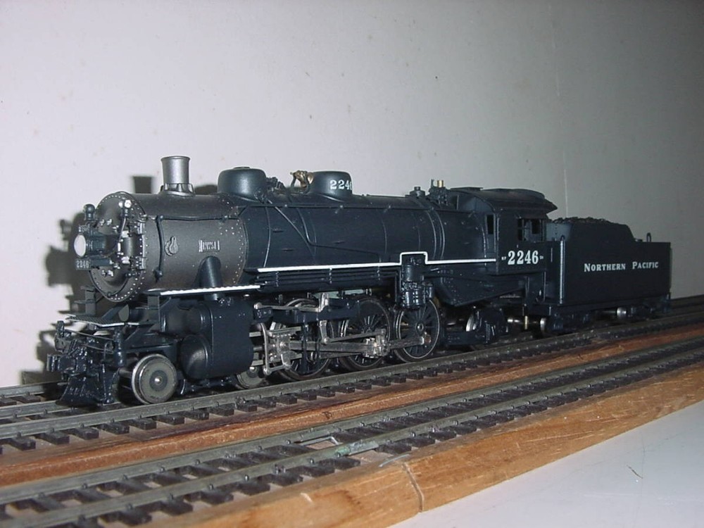 HO Brass NWSL Toby Northern Pacific Q-6 4-6-2 1965 Pro Painted Excellent Runner