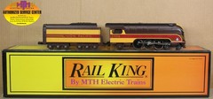 MTH Railking 30-1139-1 Union Pacific Forty-Niner 4-6-2 Steam Engine w/PS1 O-Ga.