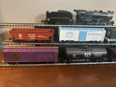 WEAVER Masonic Train Set PRR Diecast 0-8-0 Steam Locomotive #414 – C8