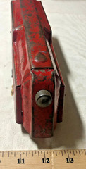 Marx Lumar Lines Red Floortoy Train Engine Stamped Steel – complete (#2)