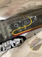 MTH Premier DAP 20-80002A Santa Fe Clear Body F-3 ABA Diesel Set New In Box!