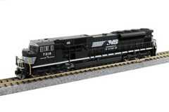 N KATO #176-5517 Norfolk Southern SD80 MAC Rd# 7218 DCC Ready