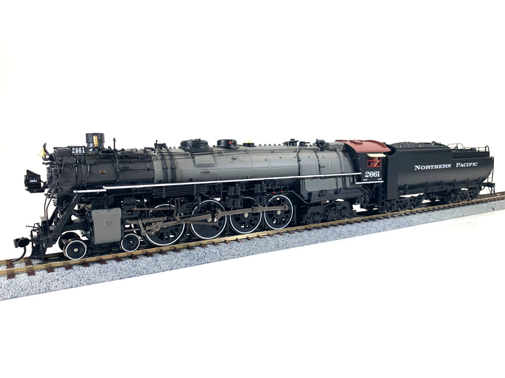HO Broadway Limited Hybrid 4921 NP A-3 4-8-4 #2661 , DC/DCC Paragon 3 Sound+