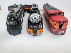2x Bachmann +1 Alco Locomotives DCC & Sound(GS4 4449-N&W 611-ALCO PA-3)