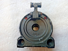 VINTAGE PREWAR LIONEL TRAIN STEAM ENGINE 261 249E FRONT BOILER HATCH W/ LATCH H6