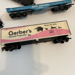 Vintage HO Scale Coal Cars And Various Others