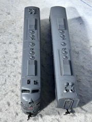 Nice Rivarossi/IHC NYC RR E-8/9 A and B/7 Car Passenger Set HO Locos Ex Boxes