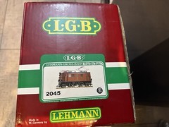 Lgb G Scale 2045 RhB 205 Cab Locomotive In Box