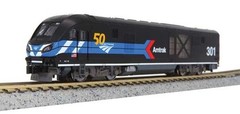 KATO 176-6050-DCC N SC AMTRAK ALC-42 CHARGER FACTORY DCC #301 50th ANNIVERSARY