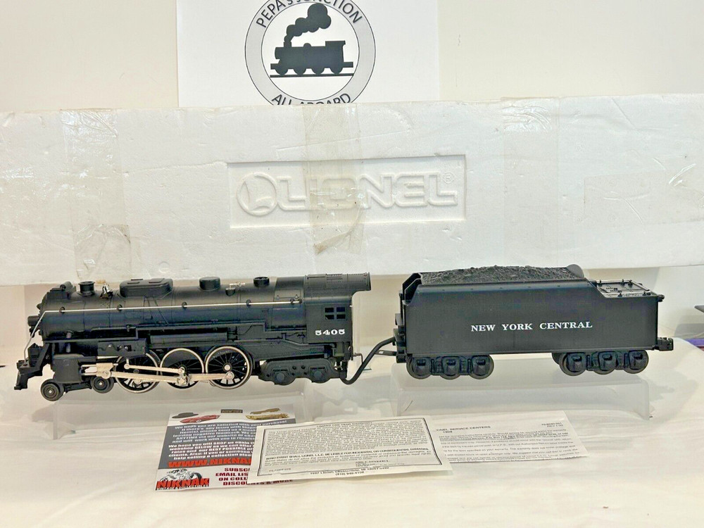 LIONEL 6-28007 #1 NY CENTRAL 4-6-4 HUDSON DIE-CAST BODY BLT-99 LK/N