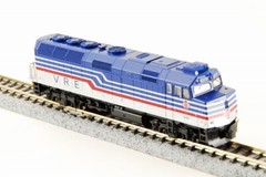 KATO N-Scale 176-9001 EMD F40PH VRE #V36 Virginia Railway Express Made in Japan