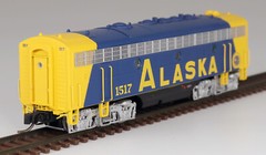 InterMountain N Scale 69766 Alaska Railroad EMD F7B Locomotive