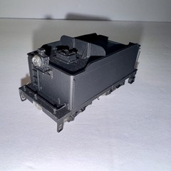 HO BRASS AKANE BALDWIN 2-4-4-2-LOCO & TENDER PAINTED VINTAGE