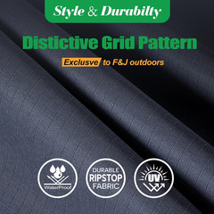Patio Chair Covers Grey, 33″ W X 34″ D X 32″ H, 2-Pack | Waterproof UV Resistant