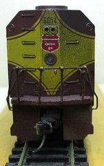 Athearn F45 Wisconsin Central 6654 Weathered Loco H0 Gauge DCC Lenz Fitted 1007