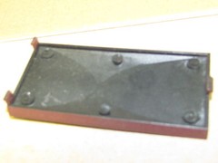 P522-112 COAL TENDER TOP RIMMED IN RED FOR IHC & MEHANO TENDERS NEW
