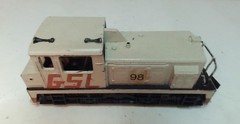 Lima HO Scale Diesel Switcher/Caboose GSL #98/100 – Hand Painted – Italy (DL068)