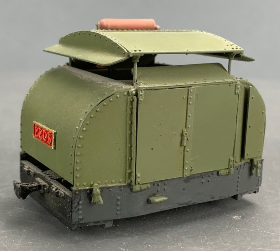 1:43 On2 Wrightlines Armoured Simplex 40HP Locomotive #2205 O3261