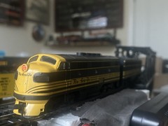 Stewart 8020 HO Scale DRGW Rio Grande F3A Phase I Locomotive #552 + F3B Diesel