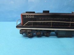 Vintage Tri-ang Canadian National Diesel Switcher Locomotive 3000 CN Black Red