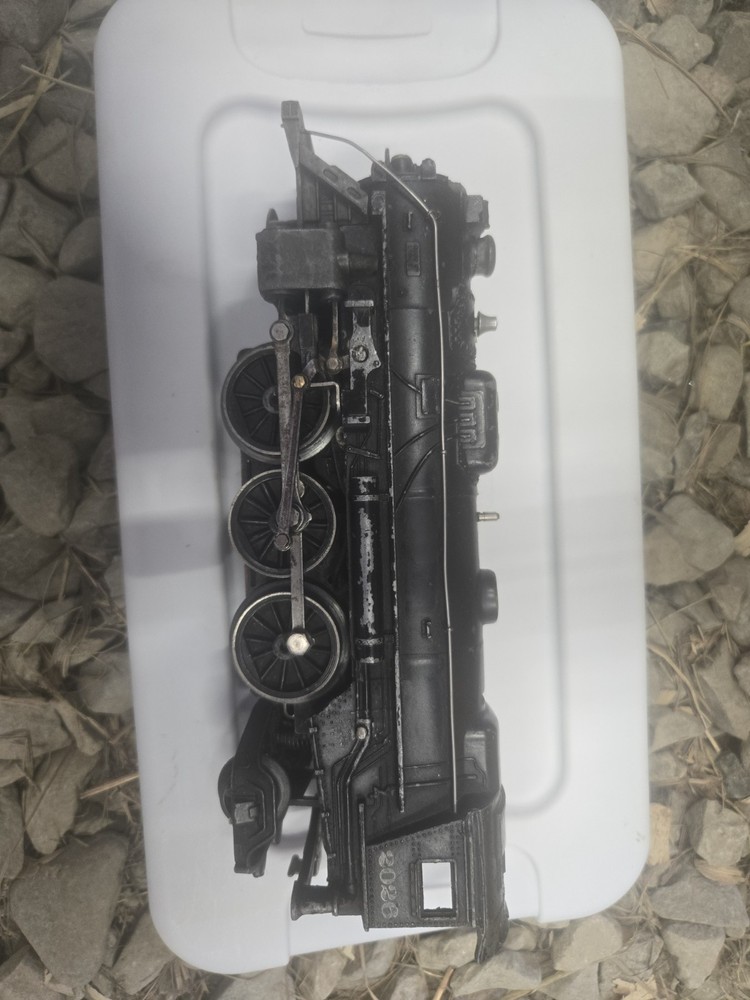 Lionel 2026 O27 Gauge Steam Locomotive Tested Runs Vintage Train Engine